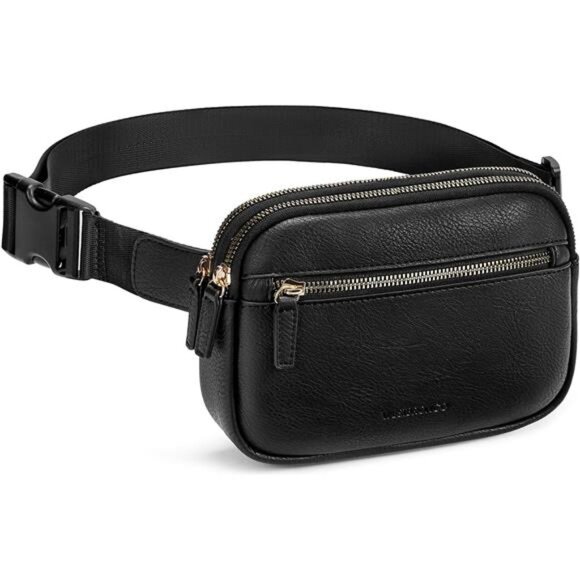 Handbags - Fanny Packs Fashion Waist Packs Black